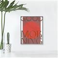 Picture of Good Morning Typography Poster _GroupedProduct_Rectangle_Portrait_Canvas_Framed_