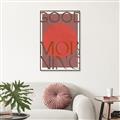 Picture of Good Morning Typography Poster _GroupedProduct_Rectangle_Portrait_Canvas_Framed_
