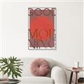 Picture of Good Morning Typography Poster _GroupedProduct_Rectangle_Portrait_Canvas_Framed_