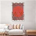 Picture of Good Morning Typography Poster _GroupedProduct_Rectangle_Portrait_Canvas_Framed_