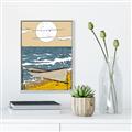 Picture of Summer Vacation Poster _GroupedProduct_Rectangle_Portrait_Canvas_Framed_