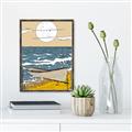 Picture of Summer Vacation Poster _GroupedProduct_Rectangle_Portrait_Canvas_Framed_