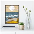 Picture of Summer Vacation Poster _GroupedProduct_Rectangle_Portrait_Canvas_Framed_