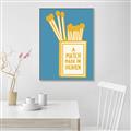 Picture of A Match May in Heaven Poster _GroupedProduct_Rectangle_Portrait_Canvas_Framed_