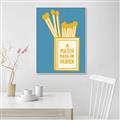Picture of A Match May in Heaven Poster _GroupedProduct_Rectangle_Portrait_Canvas_Framed_