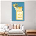 Picture of A Match May in Heaven Poster _GroupedProduct_Rectangle_Portrait_Canvas_Framed_