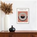 Picture of Geometric Eclipse _GroupedProduct_Rectangle_Portrait_Canvas_Framed_