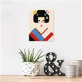 Picture of Geisha Retro Poster _GroupedProduct_Rectangle_Portrait_Unframed_Print_Only_