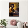 Picture of Old Vinyl Sounds Better Typography Poster _GroupedProduct_Rectangle_Portrait_Unframed_Print_Only_