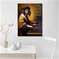 Picture of Old Vinyl Sounds Better Typography Poster _GroupedProduct_Rectangle_Portrait_Unframed_Print_Only_