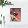 Picture of Astronaut in  Space _GroupedProduct_Rectangle_Portrait_Unframed_Print_Only_