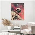 Picture of Astronaut in  Space _GroupedProduct_Rectangle_Portrait_Unframed_Print_Only_