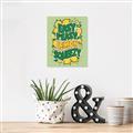 Picture of Easy Peasy Lemon Squeezy Typography Poster _GroupedProduct_Rectangle_Portrait_Unframed_Print_Only_