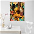 Picture of Music Guitar Collage  _GroupedProduct_Rectangle_Portrait_Unframed_Print_Only_