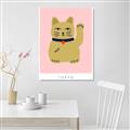 Picture of Maneki Neko – Lucky Cat _GroupedProduct_Rectangle_Portrait_Unframed_Print_Only_