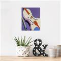 Picture of Retro Style Violin _GroupedProduct_Rectangle_Portrait_Unframed_Print_Only_