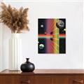 Picture of Space Rainbow Poster  _GroupedProduct_Rectangle_Portrait_Unframed_Print_Only_