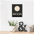 Picture of Moon Typography Poster _GroupedProduct_Rectangle_Portrait_Unframed_Print_Only_