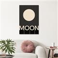 Picture of Moon Typography Poster _GroupedProduct_Rectangle_Portrait_Unframed_Print_Only_