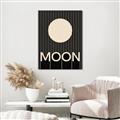 Picture of Moon Typography Poster _GroupedProduct_Rectangle_Portrait_Unframed_Print_Only_