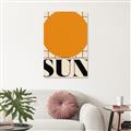 Picture of Sun Typography Poster _GroupedProduct_Rectangle_Portrait_Unframed_Print_Only_