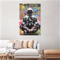 Picture of Retro Spaceman Poster _GroupedProduct_Rectangle_Portrait_Unframed_Print_Only_
