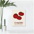 Picture of Food Art - Tomatoes Rome Food Market _GroupedProduct_Rectangle_Portrait_Unframed_Print_Only_