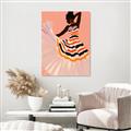 Picture of Dancer & Flourish Poster _GroupedProduct_Rectangle_Portrait_Unframed_Print_Only_