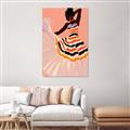 Picture of Dancer & Flourish Poster _GroupedProduct_Rectangle_Portrait_Unframed_Print_Only_