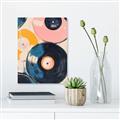 Picture of Retro Vinyl Records Poster _GroupedProduct_Rectangle_Portrait_Unframed_Print_Only_