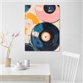 Picture of Retro Vinyl Records Poster _GroupedProduct_Rectangle_Portrait_Unframed_Print_Only_