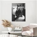 Picture of Kitty Cat Throne Room _GroupedProduct_Rectangle_Portrait_Unframed_Print_Only_