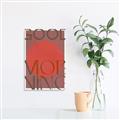 Picture of Good Morning Typography Poster _GroupedProduct_Rectangle_Portrait_Unframed_Print_Only_