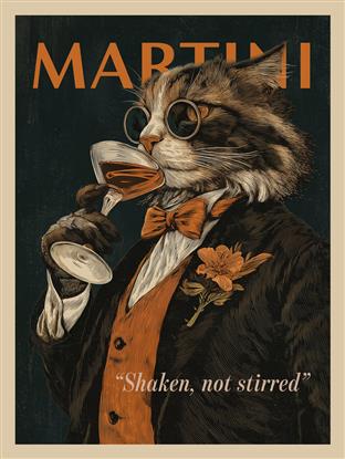 Picture of Nine Lives, One Martini