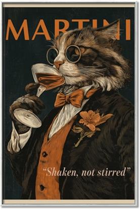 Picture of Nine Lives, One Martini